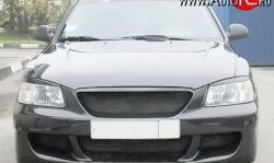 4 699 р. Передний бампер ATH-classic Hyundai Accent седан ТагАЗ (2001-2012) (Неокрашенный)  с доставкой в г. Москва. Увеличить фотографию 3