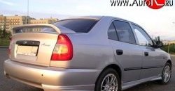 6 549 р. Пороги накладки Street Hyundai Accent седан ТагАЗ (2001-2012) (Неокрашенные)  с доставкой в г. Москва. Увеличить фотографию 2