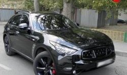 4 399 р. Решётка радиатора Sport INFINITI FX37 S51 рестайлинг (2011-2013) (Неокрашенная)  с доставкой в г. Москва. Увеличить фотографию 3