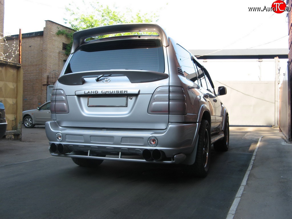 8 149 р. Спойлер-ручка Sport Toyota Land Cruiser 100 1-ый рестайлинг (2002-2005) (Неокрашенный)  с доставкой в г. Москва