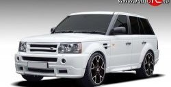 34 799 р. Накладки на колёсные арки HAMMAN Land Rover Range Rover Sport 1 L320 дорестайлинг (2005-2009) (Неокрашенные)  с доставкой в г. Москва. Увеличить фотографию 6