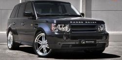 34 799 р. Накладки на колёсные арки HAMMAN Land Rover Range Rover Sport 1 L320 дорестайлинг (2005-2009) (Неокрашенные)  с доставкой в г. Москва. Увеличить фотографию 2