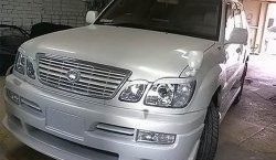 14 149 р. Накладка переднего бампера JAOS Style Lexus LX470 J100 дорестайлинг (1998-2002) (Неокрашенная)  с доставкой в г. Москва. Увеличить фотографию 2