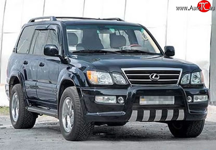 18 449 р. Передний бампер Red Aleti Lexus LX470 J100 дорестайлинг (1998-2002) (Неокрашенный)  с доставкой в г. Москва