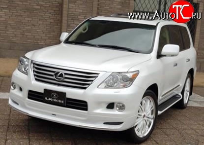 18 449 р. Накладка переднего бампера LX Mode Lexus LX570 J200 дорестайлинг (2007-2012) (Неокрашенная)  с доставкой в г. Москва