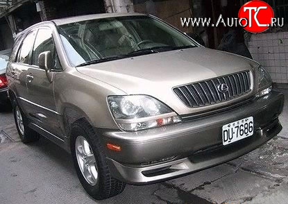 8 949 р. Накладка переднего бампера RX Lexus RX300 XU10 дорестайлинг (1995-2001) (Неокрашенная)  с доставкой в г. Москва