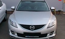 1 149 р. Реснички EX-Style  Mazda 6  GH (2007-2012) дорестайлинг лифтбэк, дорестайлинг седан, дорестайлинг универсал, рестайлинг лифтбэк, рестайлинг седан, рестайлинг универсал (Неокрашенные)  с доставкой в г. Москва. Увеличить фотографию 2