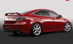 5 899 р. Спойлер EX-Style  Mazda 6  GH (2007-2010) дорестайлинг лифтбэк (Неокрашенный)  с доставкой в г. Москва. Увеличить фотографию 2