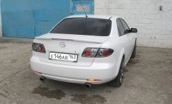 4 899 р. Спойлер GTI со стоп-сигналом Mazda 6 GG седан дорестайлинг (2002-2005) (Неокрашенный)  с доставкой в г. Москва. Увеличить фотографию 4