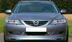 9 499 р. Накладка переднего бампера ATH Mazda 6 GG седан дорестайлинг (2002-2005)  с доставкой в г. Москва. Увеличить фотографию 2