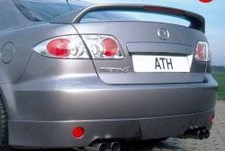 9 499 р. Накладка заднего бампера ATH Mazda 6 GG седан дорестайлинг (2002-2005)  с доставкой в г. Москва. Увеличить фотографию 2