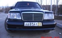 4 499 р. Накладка переднего бампера Elegance Mercedes-Benz E-Class S124 универсал рестайлинг (1993-1996)  с доставкой в г. Москва. Увеличить фотографию 2