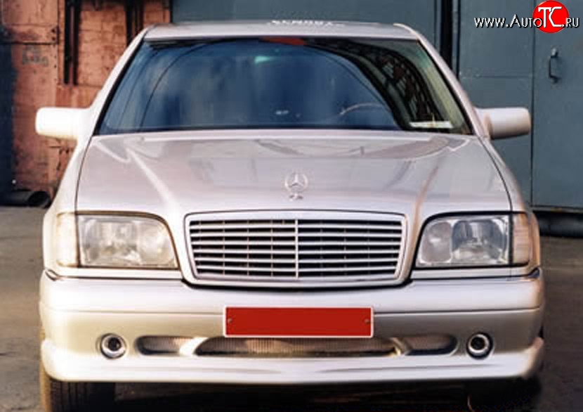 14 149 р. Передний бампер LORINSER Mercedes-Benz S class W140 Седан (1991-1998) (Неокрашенный)  с доставкой в г. Москва