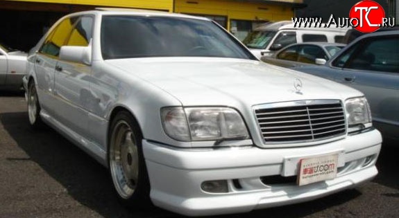 14 149 р. Передний бампер WALD Mercedes-Benz S class W140 Седан (1991-1998) (Неокрашенный)  с доставкой в г. Москва