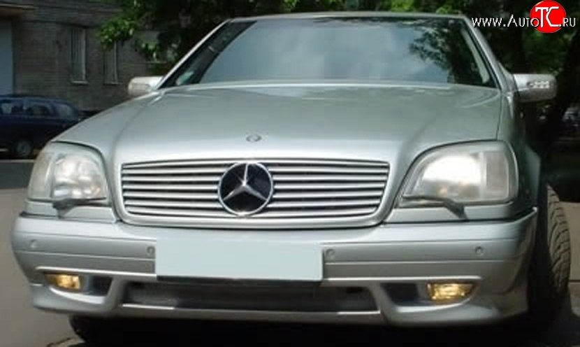 14 949 р. Передний бампер AMG Mercedes-Benz S class W140 Купе (1991-1998) (Неокрашенный)  с доставкой в г. Москва