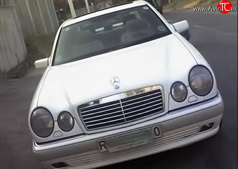 6 549 р. Накладка переднего бампера LORINZER Style Mercedes-Benz E-Class W210 дорестайлинг универсал (1996-1999) (Неокрашенная)  с доставкой в г. Москва