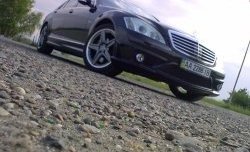 8 649 р. Передний бампер AMG Mercedes-Benz S class W221 (2006-2013) (Неокрашенный)  с доставкой в г. Москва. Увеличить фотографию 3