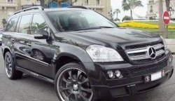 7 349 р. Вставки для модульной оптики ПТФ BRABUS Mercedes-Benz GL class X164 рестайлинг (2009-2012) (Без оптических модулей)  с доставкой в г. Москва. Увеличить фотографию 2