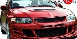 Передний бампер Sport Mitsubishi Lancer Evolution 9 CT9A седан (2005-2008)