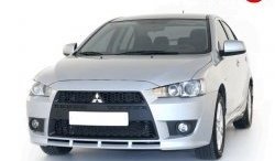 22 899 р. Передний бампер Standart Plus Mitsubishi Lancer 10 седан дорестайлинг (2007-2010) (Неокрашенный)  с доставкой в г. Москва. Увеличить фотографию 1