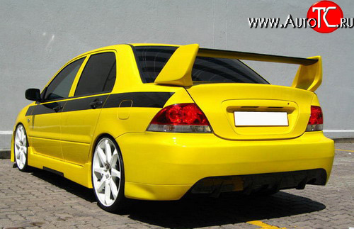 10 699 р. Антикрыло Accolade Evo Mitsubishi Lancer 9 2-ой рестайлинг седан (2005-2009) (Неокрашенный)  с доставкой в г. Москва