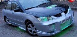 6 699 р. Передний бампер OS Mitsubishi Lancer 9 1-ый рестайлинг седан (2003-2005)  с доставкой в г. Москва. Увеличить фотографию 2