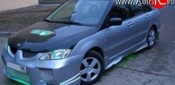 6 699 р. Передний бампер OS Mitsubishi Lancer 9 1-ый рестайлинг седан (2003-2005)  с доставкой в г. Москва. Увеличить фотографию 1