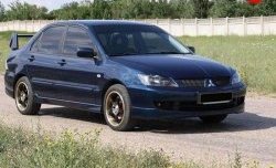 3 699 р. Пороги накладки Сток 2л  Mitsubishi Lancer  9 (2003-2009) 1-ый рестайлинг седан, 1-ый рестайлинг универсал, 2-ой рестайлинг седан, 2-ой рестайлинг универсал (Неокрашенные)  с доставкой в г. Москва. Увеличить фотографию 8