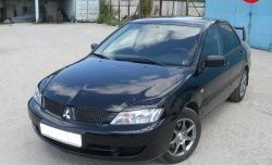 849 р. Комплект широких ресничек Evo V2  Mitsubishi Lancer  9 (2003-2009) 1-ый рестайлинг седан, 1-ый рестайлинг универсал, 2-ой рестайлинг седан, 2-ой рестайлинг универсал (Неокрашенные)  с доставкой в г. Москва. Увеличить фотографию 3