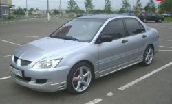 5 999 р. Пороги накладки EGR  Mitsubishi Lancer  9 (2003-2009) 1-ый рестайлинг седан, 1-ый рестайлинг универсал, 2-ой рестайлинг седан, 2-ой рестайлинг универсал (Неокрашенные)  с доставкой в г. Москва. Увеличить фотографию 4