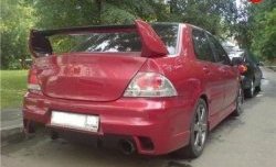 21 999 р. Крышка багажника Evo Mitsubishi Lancer 9 CS седан 2-ой рестайлинг (2005-2009) (Неокрашенная)  с доставкой в г. Москва. Увеличить фотографию 3