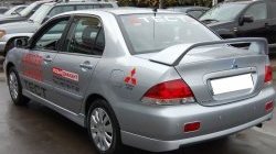 Накладка заднего бампера GT Dynamics Mitsubishi Lancer 9 1-ый рестайлинг седан (2003-2005)