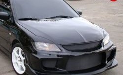 19 999 р. Передний бампер INGS Extreem Mitsubishi Lancer 9 2-ой рестайлинг седан (2005-2009) (Неокрашенный, Без сетки в бампер)  с доставкой в г. Москва. Увеличить фотографию 4