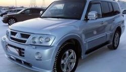 5 949 р. Вставки для модульной оптики Sport Mitsubishi Pajero 3 V70 дорестайлинг (1999-2003) (кузов: дорестайлинг (без креплений))  с доставкой в г. Москва. Увеличить фотографию 2