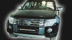 10 499 р. Накладка переднего бампера GT Dynamics  Mitsubishi Pajero ( 4 V90,  4 V80) (2006-2011) дорестайлинг, дорестайлинг (Дорестайлинг, Неокрашенная)  с доставкой в г. Москва. Увеличить фотографию 3