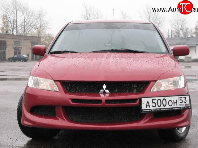 7 999 р. Передний бампер на Mitsubishi Lancer 9 CS седан 1-ый рестайлинг (2003-2005)  с доставкой в г. Москва