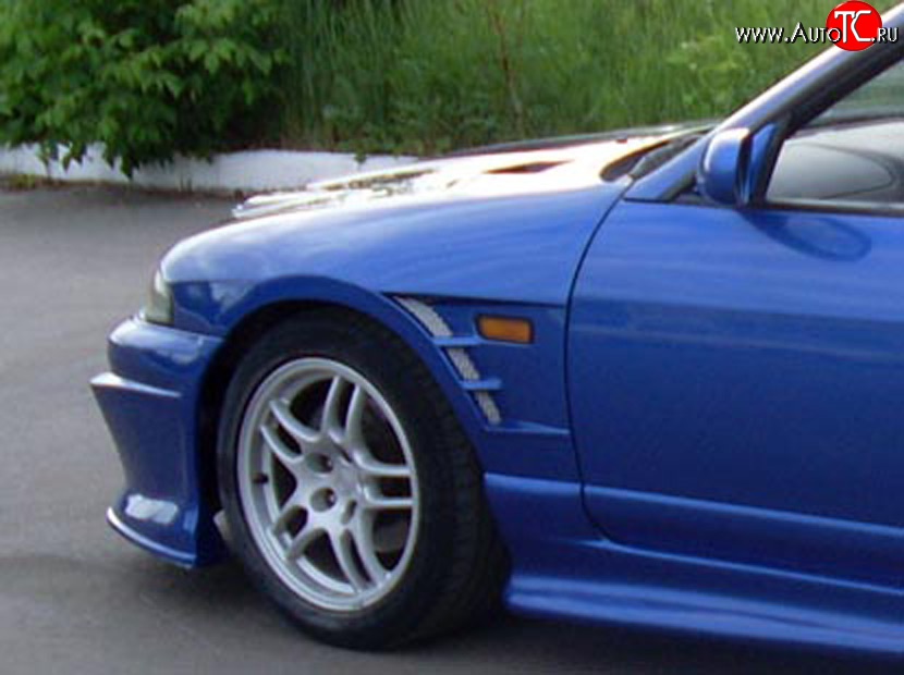 10 949 р. Передние крылья DoLuck Nissan Skyline R33 (1993-1998) (Неокрашенные)  с доставкой в г. Москва