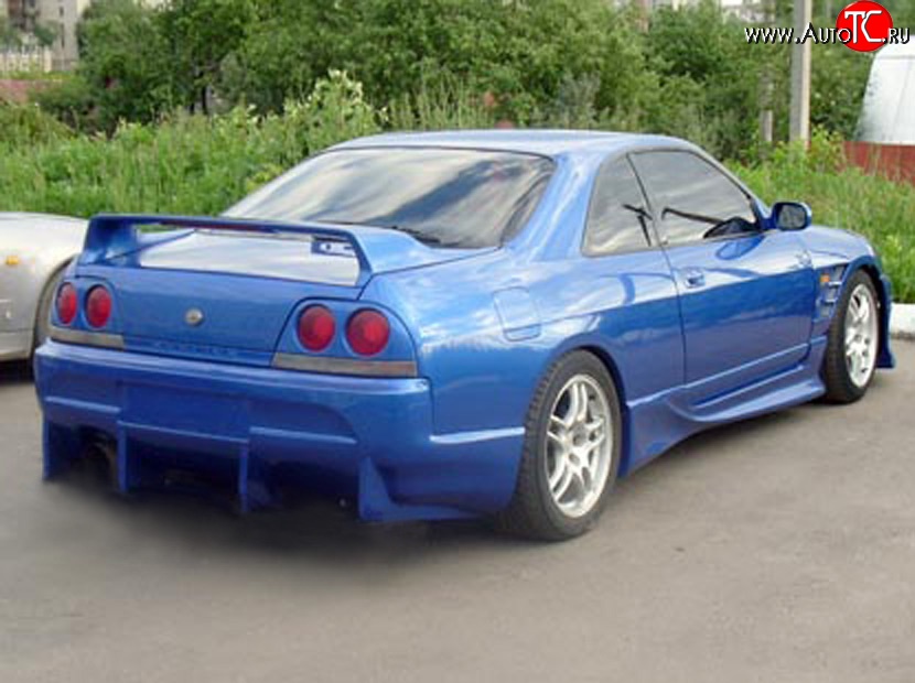 9 999 р. Задний бампер DoLuck Nissan Skyline R33 (1993-1998) (Неокрашенный)  с доставкой в г. Москва