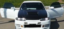 10 549 р. Передний бампер Drift style Nissan Skyline R33 (1993-1998) (Неокрашенный)  с доставкой в г. Москва. Увеличить фотографию 2