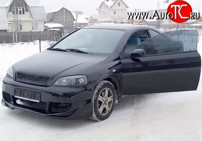 10 099 р. Передний бампер NTC Opel Astra G седан (1998-2005) (Неокрашенный)  с доставкой в г. Москва