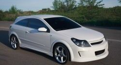 4 599 р. Пороги накладки DM-Style  Opel Astra  H GTC (2004-2011) хэтчбек 3 дв. дорестайлинг, хэтчбек 3 дв. рестайлинг (Неокрашенные)  с доставкой в г. Москва. Увеличить фотографию 4