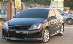 4 599 р. Пороги накладки DM-Style  Opel Astra  H GTC (2004-2011) хэтчбек 3 дв. дорестайлинг, хэтчбек 3 дв. рестайлинг (Неокрашенные)  с доставкой в г. Москва. Увеличить фотографию 3