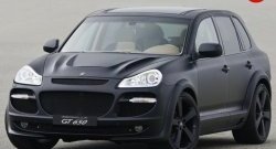 27 649 р. Пластиковый капот GEMBALLA GT650 Porsche Cayenne 955 (2002-2006) (Неокрашенный)  с доставкой в г. Москва. Увеличить фотографию 2