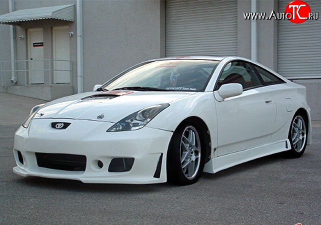 4 449 р. Пороги накладки Buddy Club  Toyota Celica  T230 (1999-2006)  с доставкой в г. Москва