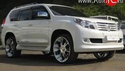 23 899 р. Передний бампер ELFORD  Toyota Land Cruiser Prado  J150 (2009-2013) дорестайлинг (Неокрашенный)  с доставкой в г. Москва. Увеличить фотографию 2