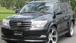 27 649 р. Передний бампер ELFORD  Toyota Land Cruiser  200 (2007-2012) дорестайлинг (Неокрашенный)  с доставкой в г. Москва. Увеличить фотографию 1