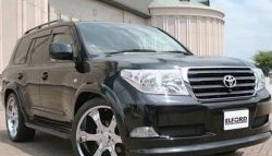 27 649 р. Передний бампер ELFORD  Toyota Land Cruiser  200 (2007-2012) дорестайлинг (Неокрашенный)  с доставкой в г. Москва. Увеличить фотографию 2