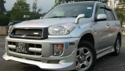 8 949 р. Накладка переднего бампера Sport  Toyota RAV4  CA20 (2000-2003) 3 дв. дорестайлинг, 5 дв. дорестайлинг (Неокрашенная)  с доставкой в г. Москва. Увеличить фотографию 1