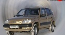 1 799 р. Арки крыльев Кураж 3  Chevrolet Niva  2123 (2002-2008), Лада 2123 (Нива Шевроле) (2002-2008) (Неокрашенные)  с доставкой в г. Москва. Увеличить фотографию 2