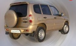 1 089 р. Комплект накладок Кураж на фонари (до 2009 г)  Chevrolet Niva  2123 (2002-2008), Лада 2123 (Нива Шевроле) (2002-2008) (Неокрашенные)  с доставкой в г. Москва. Увеличить фотографию 2